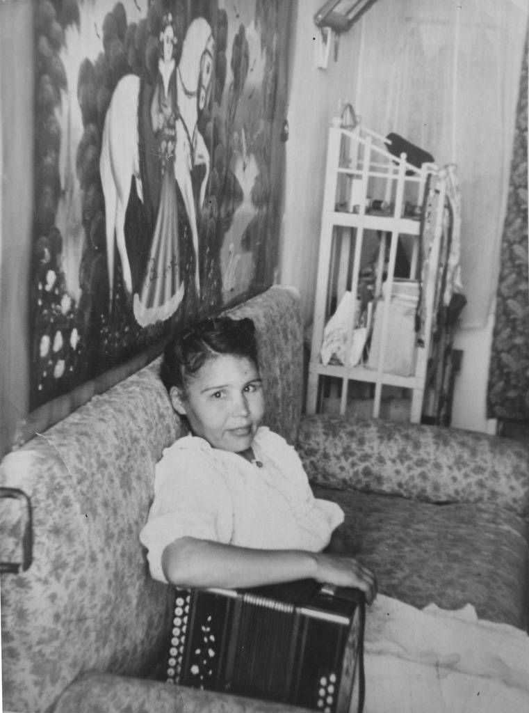 Портрет Мафтухи Шафиковой, 1950 год, Узбекская ССР, г. Ташкент. Выставка «Лица 1950-го» с этой фотографией.