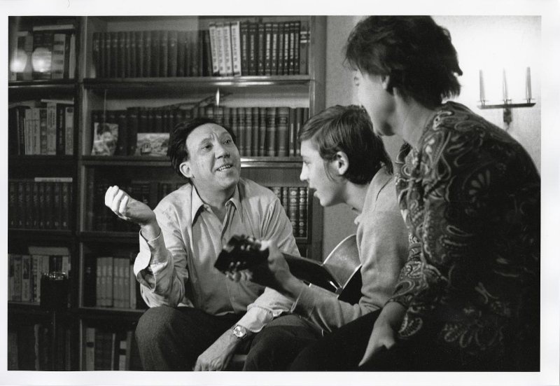 Юрий Никулин дома с женой и сыном, 1971 год, г. Москва
