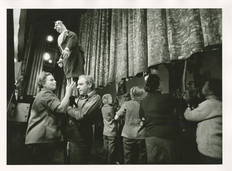 Спектакль «Необыкновенный концерт», 1971 год, г. Москва. Выставка «Избранное из избранного» с этой фотографией.