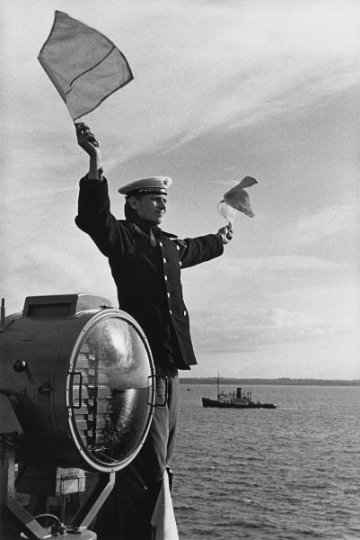 Остров Котлин, 1950-е, Котлин о-в. Выставка «Моряки» с этой фотографией.&nbsp;
