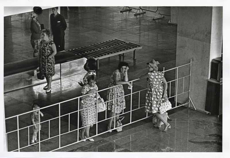 Аэропорт Внуково, 1964 год. Выставка «Внучка» с этой фотографией.&nbsp;