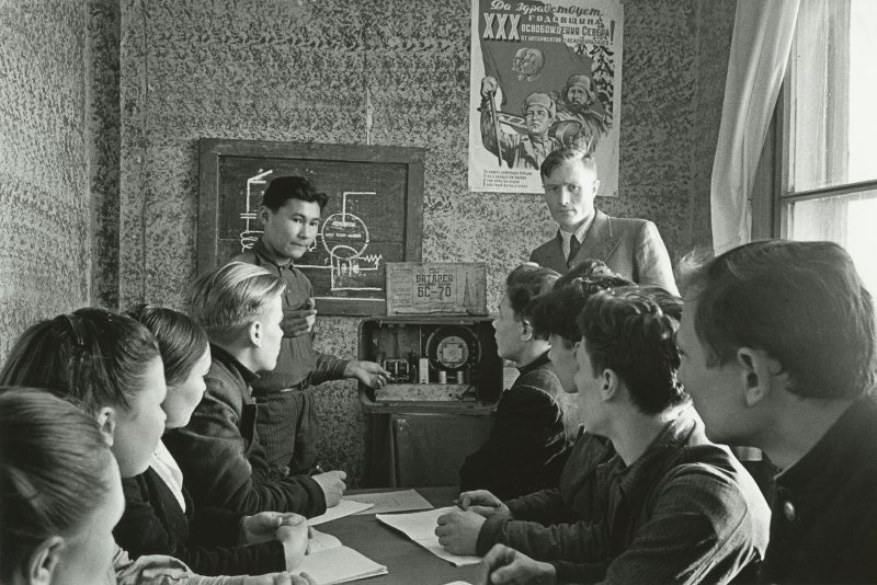 В школе, 1949 год, Архангельская обл., Ненецкий национальный округ, г. Нарьян-Мар