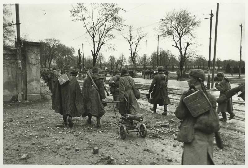 Вена, апрель 1945, Австрия, г. Вена