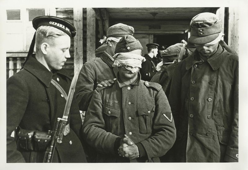 Краснофлотцы и пленные горные стрелки, 1942 год, Заполярье