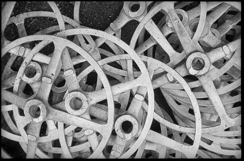 Отливки для руля, 1929 год, г. Москва. Из серии «Завод АМО» («Автомобильного московского общества», ныне АМО ЗИЛ).