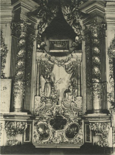 «Благовещенье». Иконостас Успенского собора во Владимире, 1948 - 1952, г. Владимир. Видео «Жемчужина древней Руси» с этой фотографией.