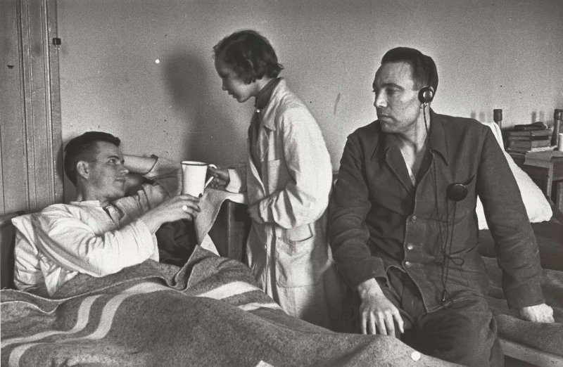 В госпитале, 1943 год, г. Москва