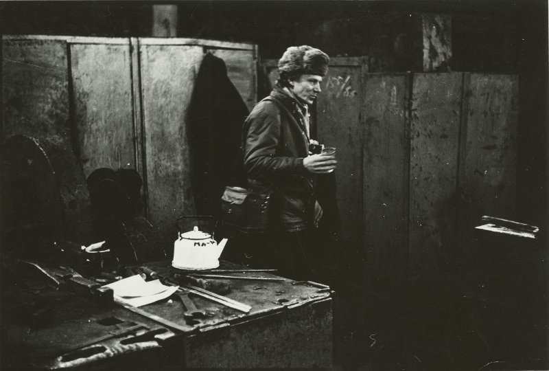 Кузнецкий металлургический комбинат. Комната отдыха, 1981 год, Кемеровская обл., г. Новокузнецк. Новокузнецкий металлургический комбинат (до 2003 года – Кузнецкий металлургический комбинат – КМК).