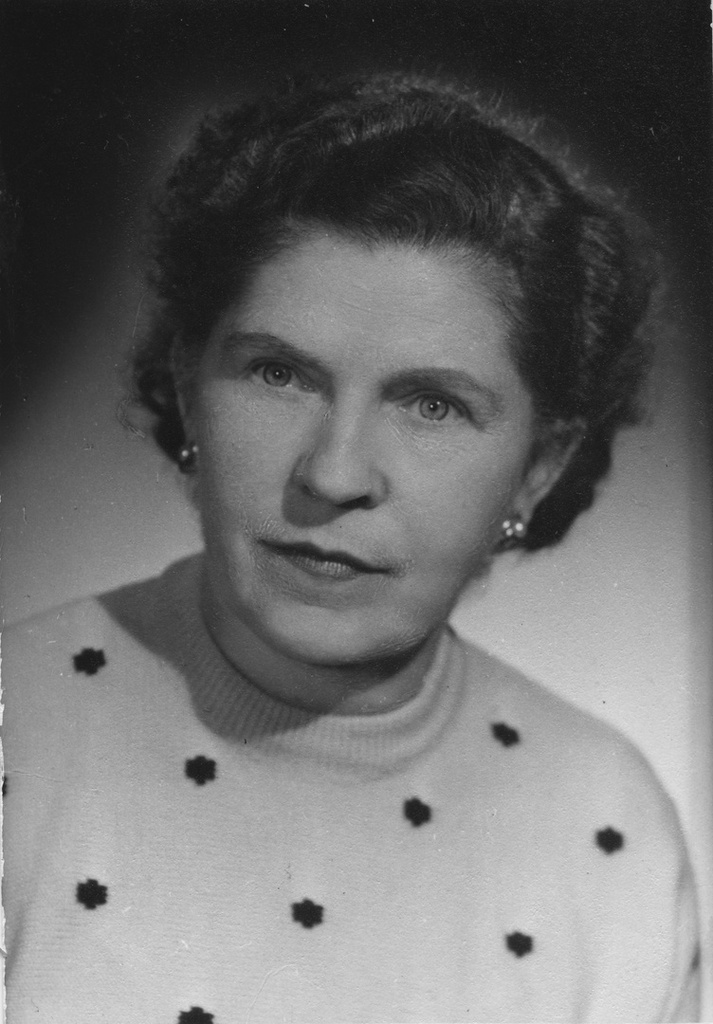 Портрет, 1957 год. Фотография из архива Тимофея Уварова.