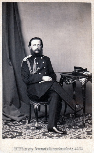 Поручик Всеволод Николаевич Набоков, 1867 - 1869, г. Санкт-Петербург