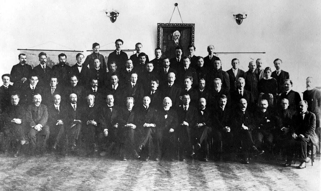 Фото \"Геологический комитет в 1922 году\", 1922 год, г. Петроград ...