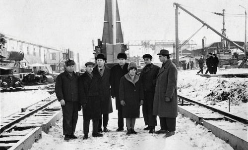 Полигон НИИМосстрой, 1962 год, г. Москва