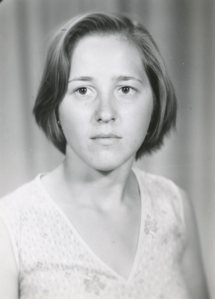 Любовь Шанаурова. Фото на память, 1980 год, г. Тобольск