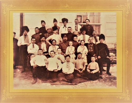 Артисты самодеятельного театра, 1 мая 1905 - 1 октября 1910, г. Саратов