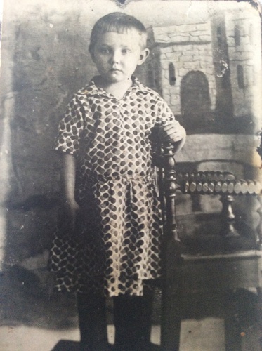 Ребенок, 1934 год, Западно-Сибирский край, пос. Асино