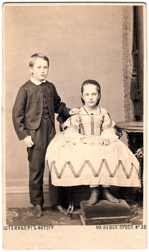 Дети Александра Петровича Грамматчикова, 1865 - 1869, г. Санкт-Петербург