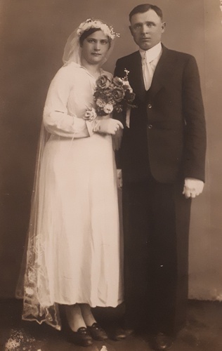 Свадьба, 1925 год, Польская Республика, с. Глубокое
