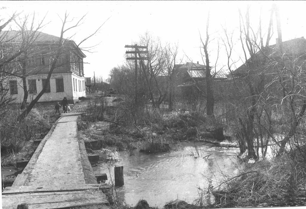 Фото "Улица Горького", 1985 год, г. Тобольск - История России в фотографиях