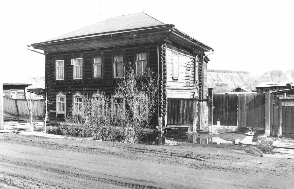 Фото "Улица Горького", 1985 год, г. Тобольск - История России в фотографиях