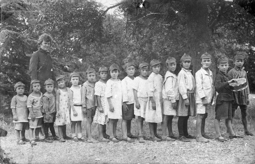 Детский сад в Ливадии, 1925 год, Крымская АССР, Ливадия