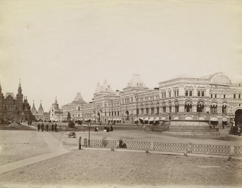 Красная площадь. Верхние торговые ряды, 1893 - 1896, г. Москва