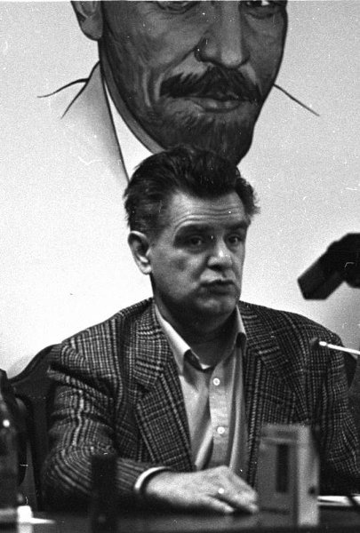 Писатель Фазиль Искандер, 1986 год. Выставка «Без суеты. Знаменитости на фотографиях Владимира Богданова» с этой фотографией.