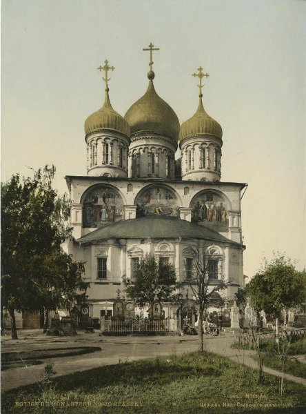 Церковь Новоспасского монастыря, 1896 год, г. Москва