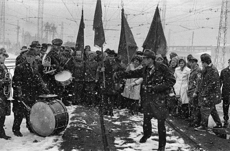 Ленинский субботник, 1979 год, г. Москва. Выставка «СССР в 1979 году» с этой фотографией.