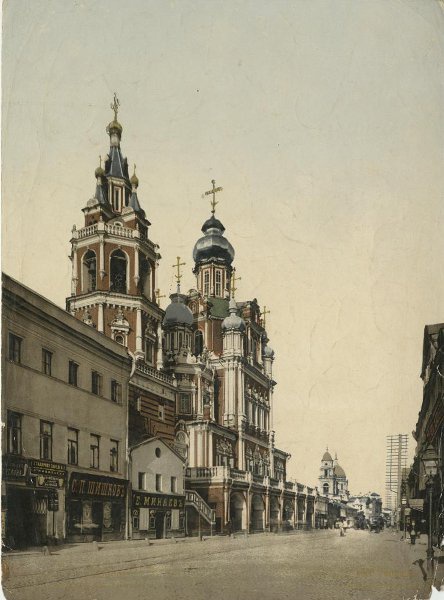 Вознесенский собор, 1896 год, г. Москва. Церковь Успения Пресвятой Богородицы на Покровке.