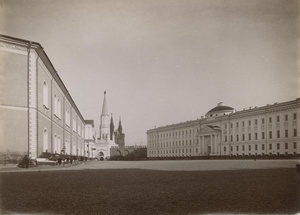 Сенатский дворец (Здание Судебных установлений), 1900 год, г. Москва. Выставка&nbsp;«Дворец для президента» с этим снимком.