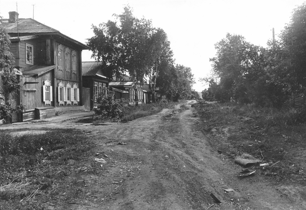 Пролетарская улица, 1985 - 1986, г. Тюмень