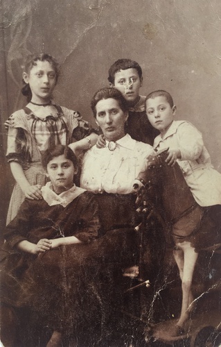 Семья Гохман, 1901 год, г. Новоград-Волынский