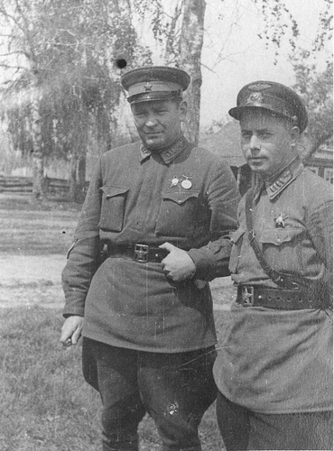 Командиры, июнь - декабрь 1942, Московская обл., Раменский р-н, с. Верхнее Мячково