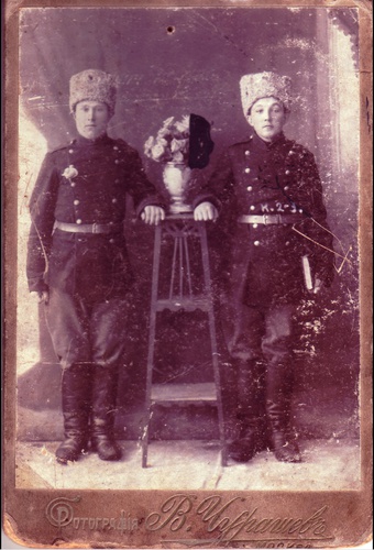 Портрет двух неизвестных друзей, 1900 - 1916, г. Москва