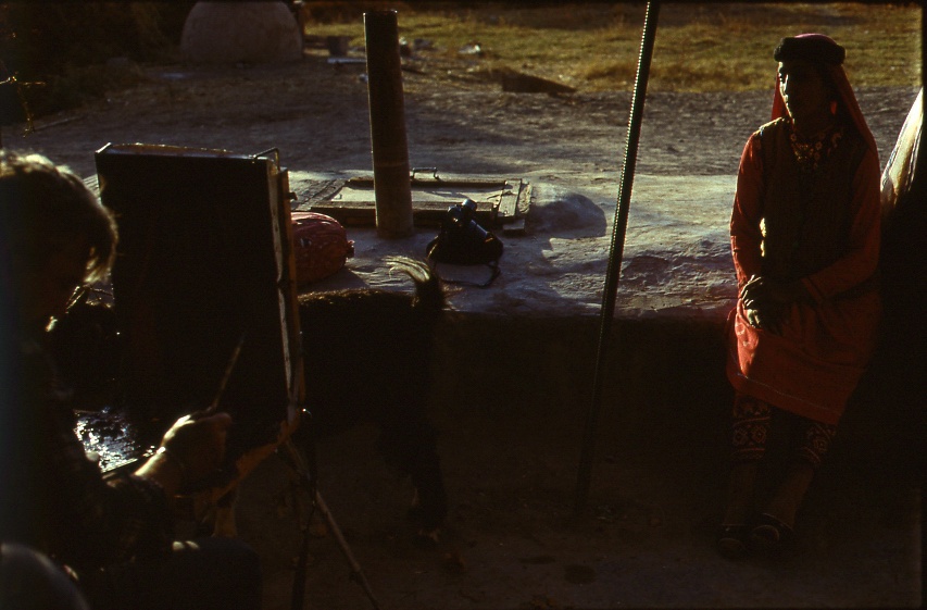 Художник и модель, 23 октября 1989 - 30 ноября 1989, Туркменская ССР