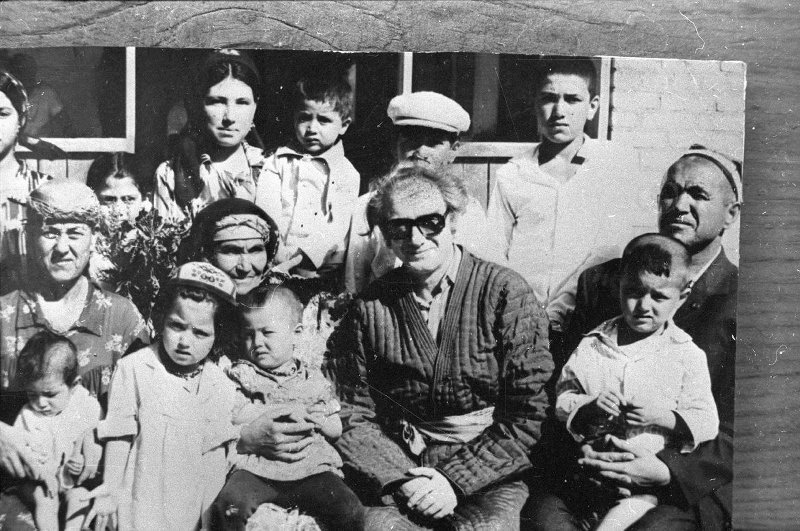 Колхоз имени Ленина. Фотография на память, 1975 год, Узбекская ССР, Самаркандская обл., Нарпайский р-н, колхоз имени Ленина