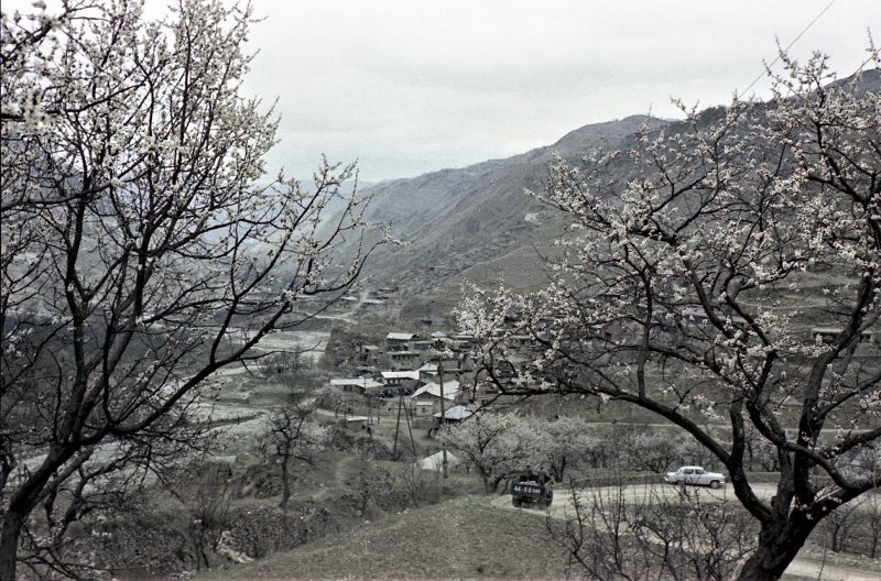 Вид на село, 1968 год, Дагестанская АССР