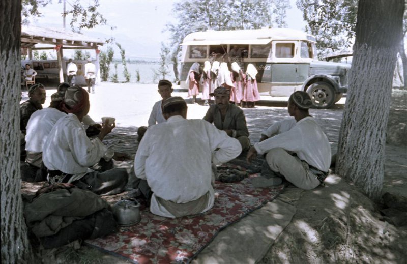 Чаепитие, 1963 - 1965, Таджикская ССР, г. Душанбе