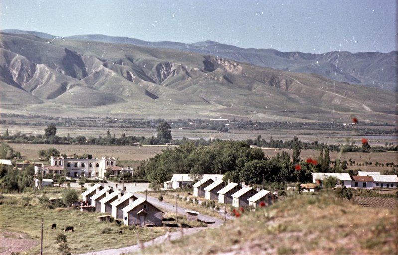 Вид села, 1958 год, Таджикская ССР