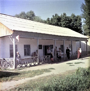 Здание местного исполкома, 1958 год, Таджикская ССР, Сталинабадская обл., с. Гулистан