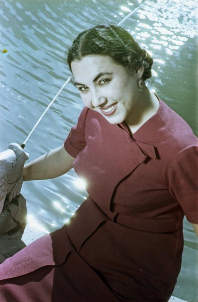 Таджикская актриса Дильбар Касымова, 1959 - 1965, Таджикская ССР, г. Душанбе