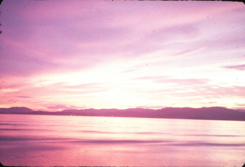 Закаты Японского моря, 1976 год. Из серии «Камчатка, Японское море».
