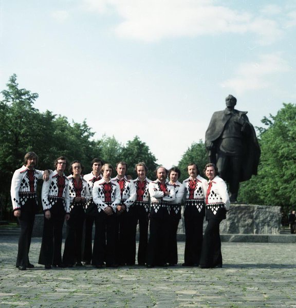 ВИА «Песняры», 1977 год, Белорусская ССР, г. Минск