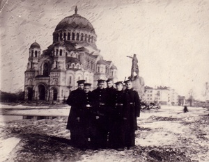 Морской Никольский собор, 2 апреля 1948, г. Кронштадт. Фотография из архива Анна Шагалкина.