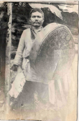 Шорский шаман, 1920 год, улус Чулеш
