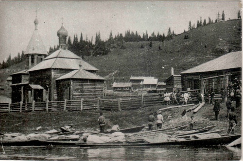 Миссионерский стан, 1913 год, Томская губ., пос. Усть-Анзас