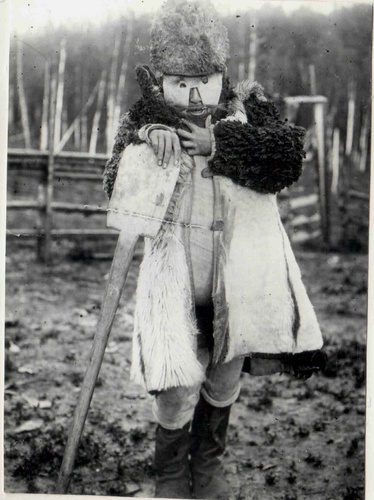 Шаман в маске кочо, 1927 год