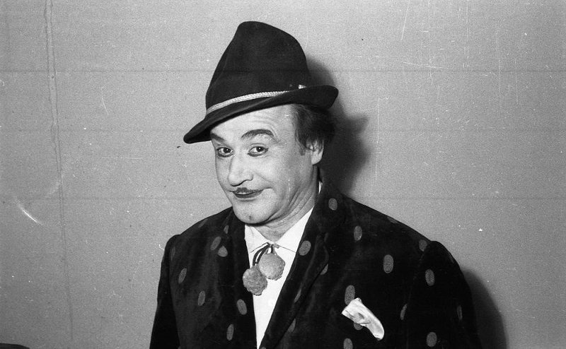 Клоун Борис Вяткин, 1962 - 1963, г. Москва