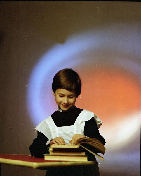 Первоклассница, 1980-е, г. Москва