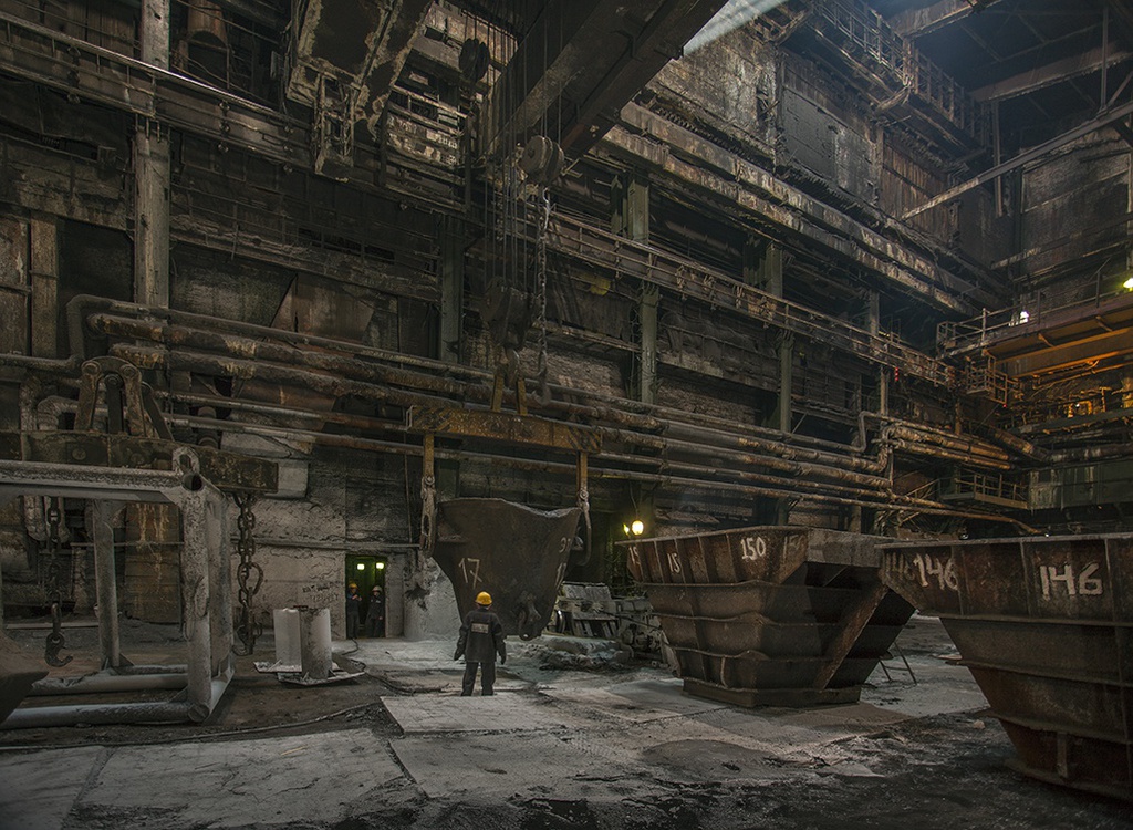 Фото "Завод «Норильский никель»", июнь - декабрь 1999, Красноярский ...
